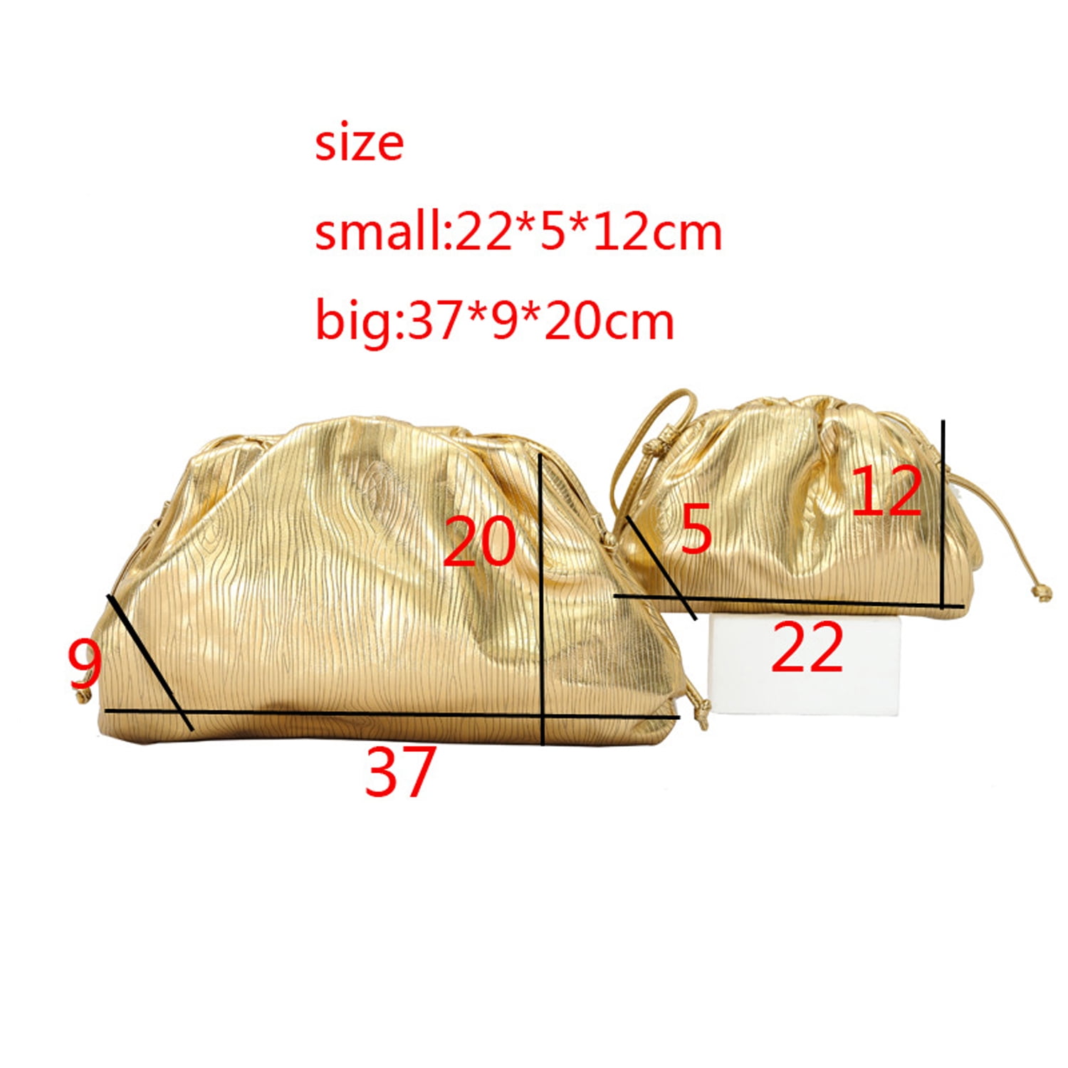Braided Hand Clutch Bag Woven Handbag Luxury Women's Shoulder Wallet Large  Volume Genuine Leather Tote Bags - Walmart.com
